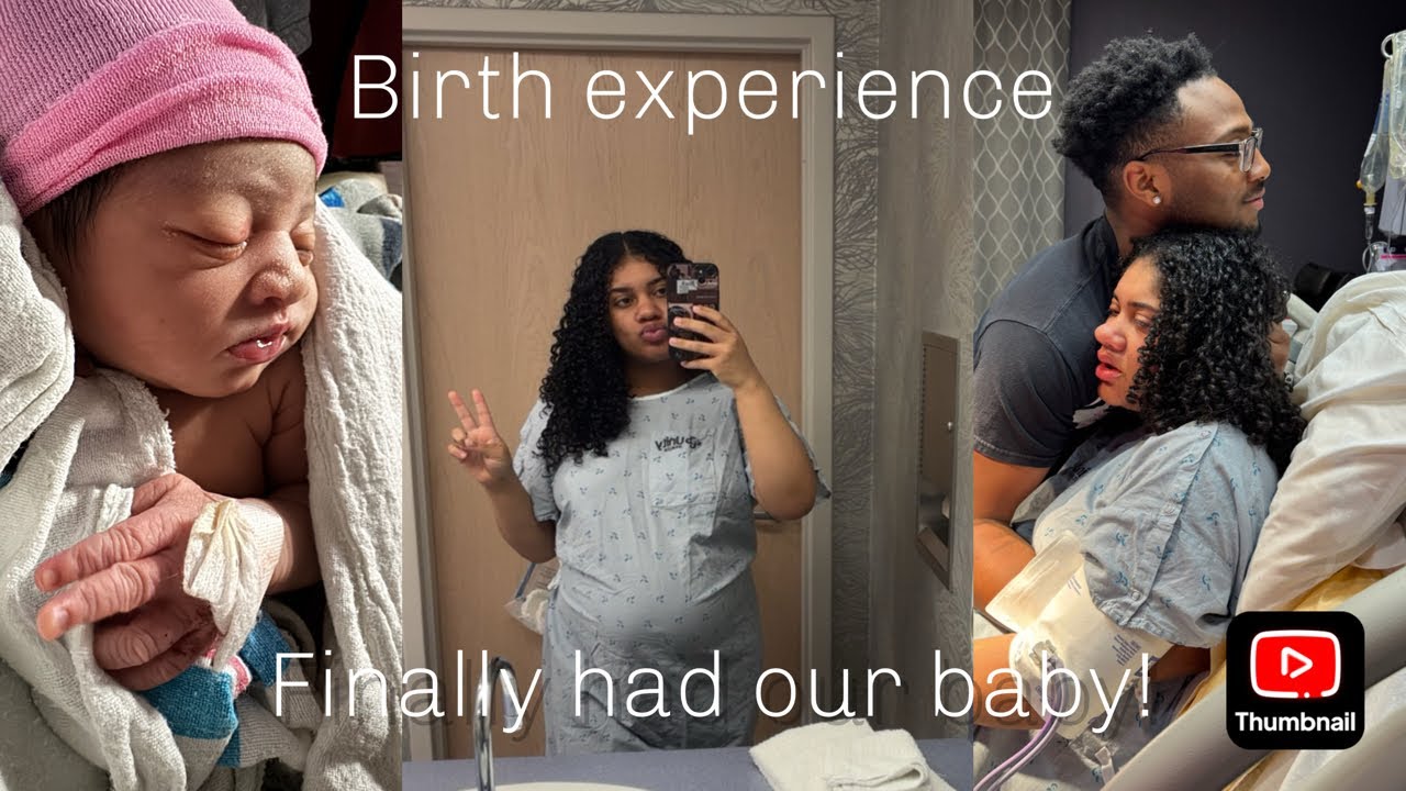 Labor and Delivery Vlog: induced + preeclampsia + 38 weeks pregnant + finally had baby girl