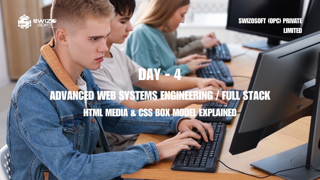 Day 4 | HTML Media & CSS Box Model | Full Stack Internship | Advanced Web Systems Engineering