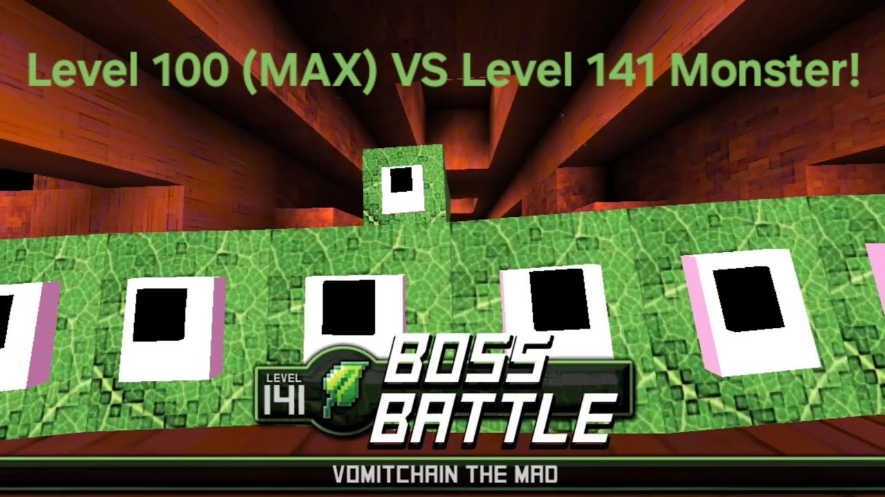 MonsterCrafter | Chapter 74 | Level 100 (MAX) VS Level 141 Monster!