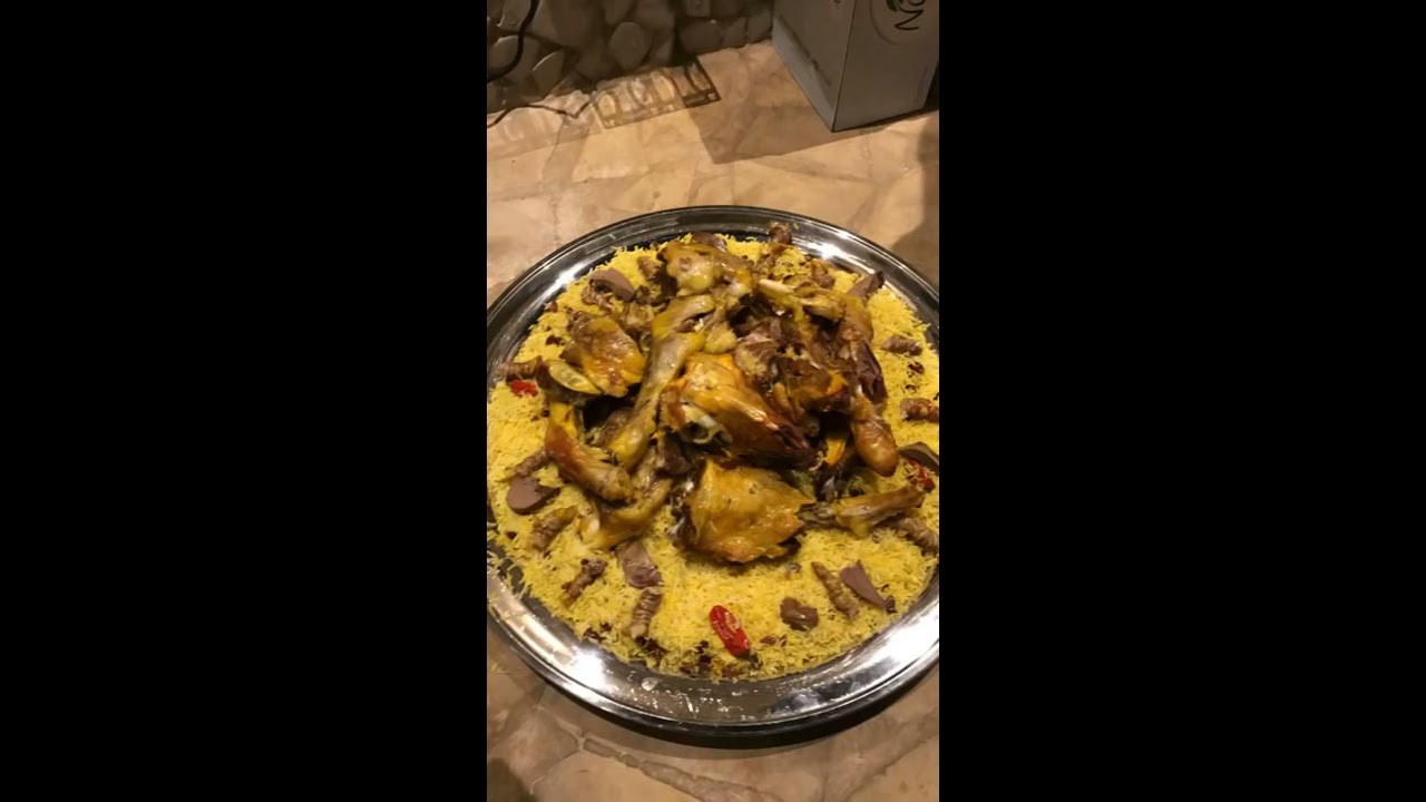 طريقة عمل مندي لحم تيس في برميل المندي الكهربائي المزين 2017 الجديد المطور المقاس الوسط