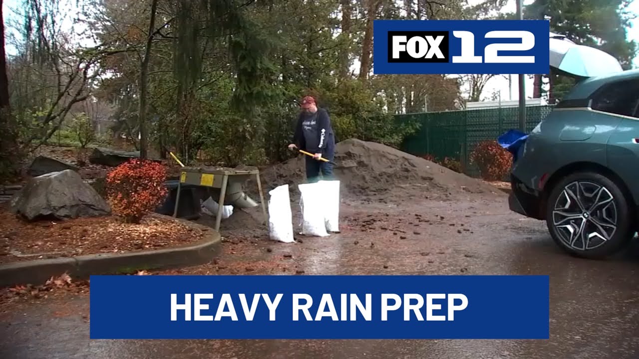 Portland metro area residents prepare for flooding, stock up on sandbags