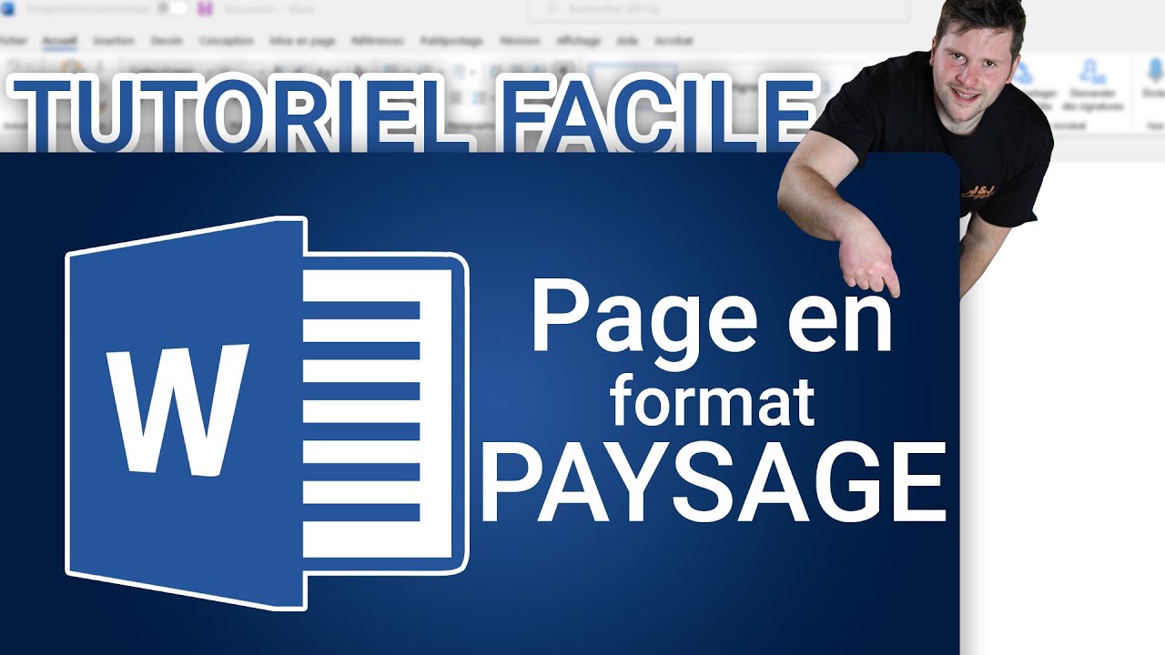 Astuce Word : comment mettre une (seule) page en paysage ?