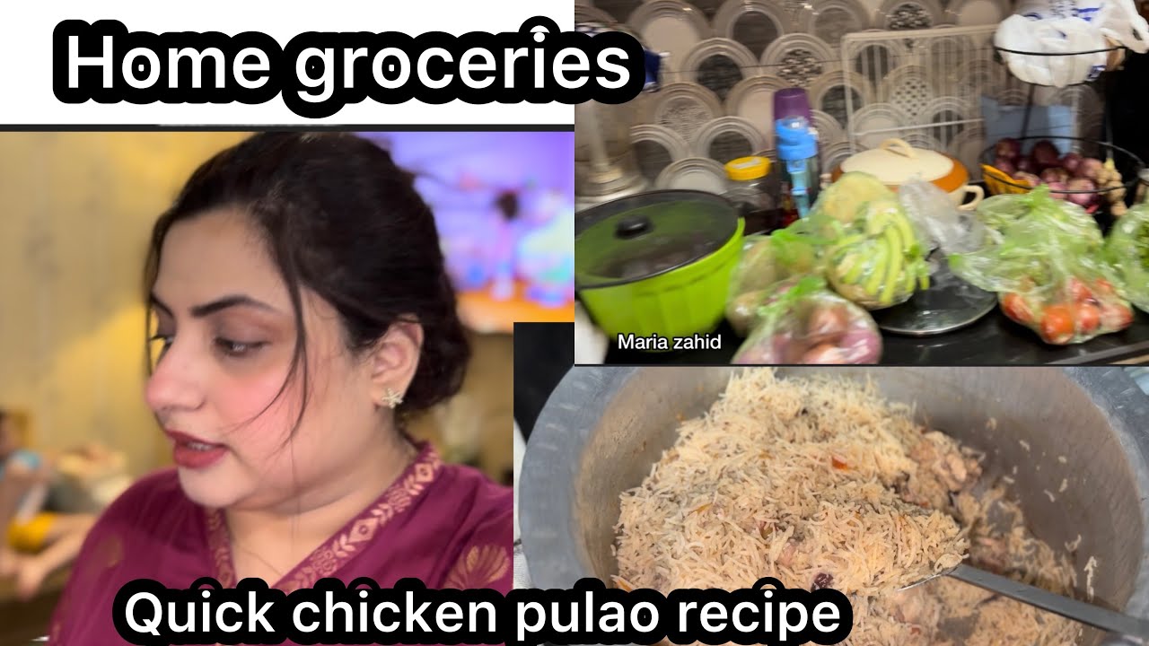 My day morning time and | Chicken Pulao | recipe out #cooking #vlog