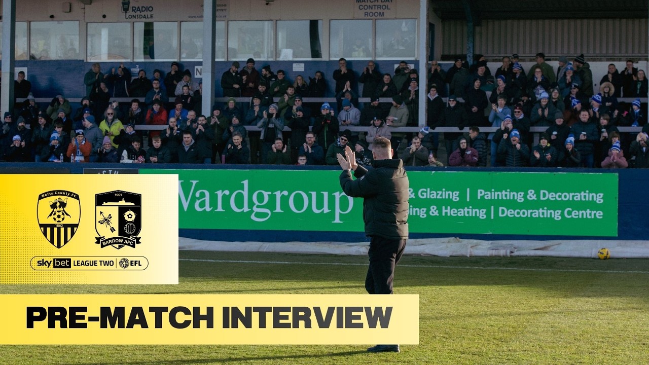 Paul Gallagher Pre-Match: Notts County (A)