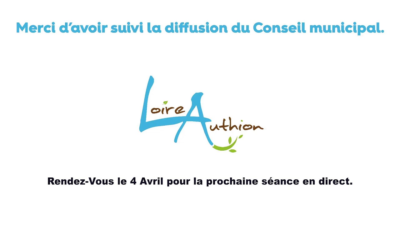 Loire-Authion - Conseil Municipal - 7 mars 2023
