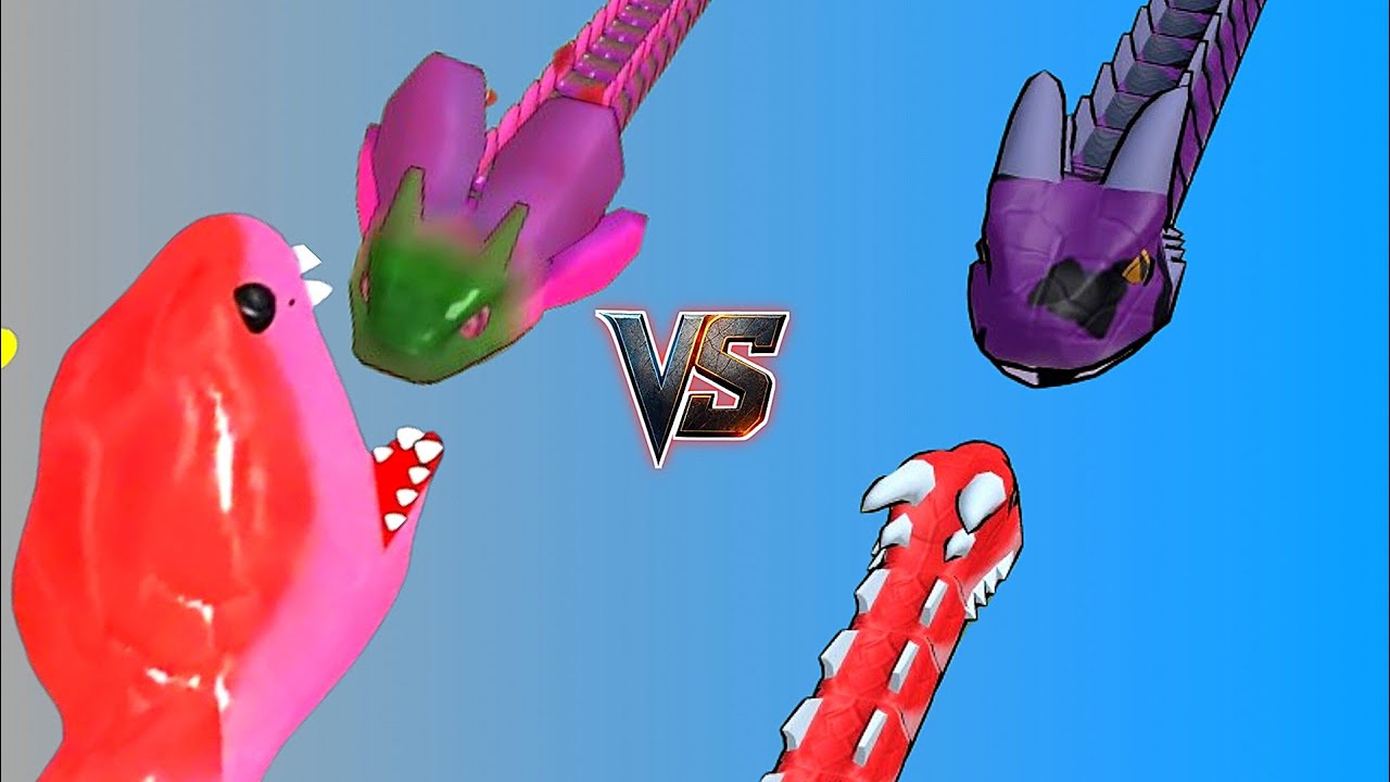 Snake Clash Vs Snake Hero - All Bosses Fight Pro Comparison! Which is One Better?🐍#9