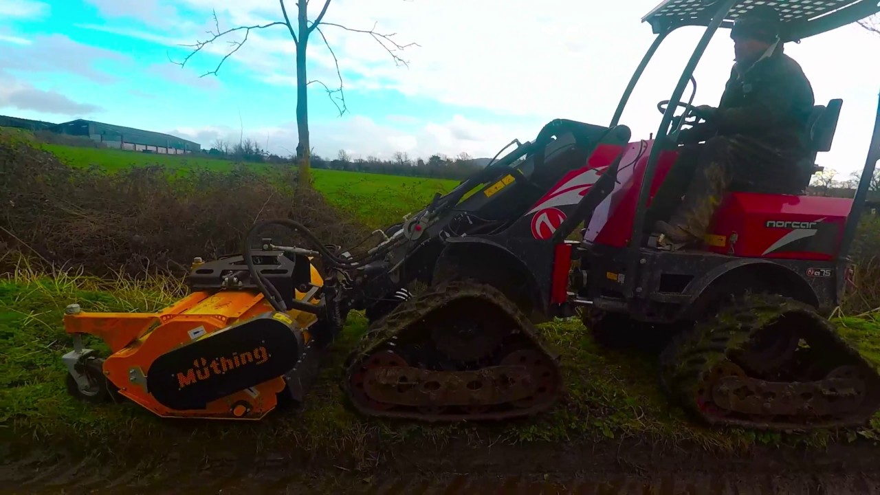 a7545 4T with flail mower