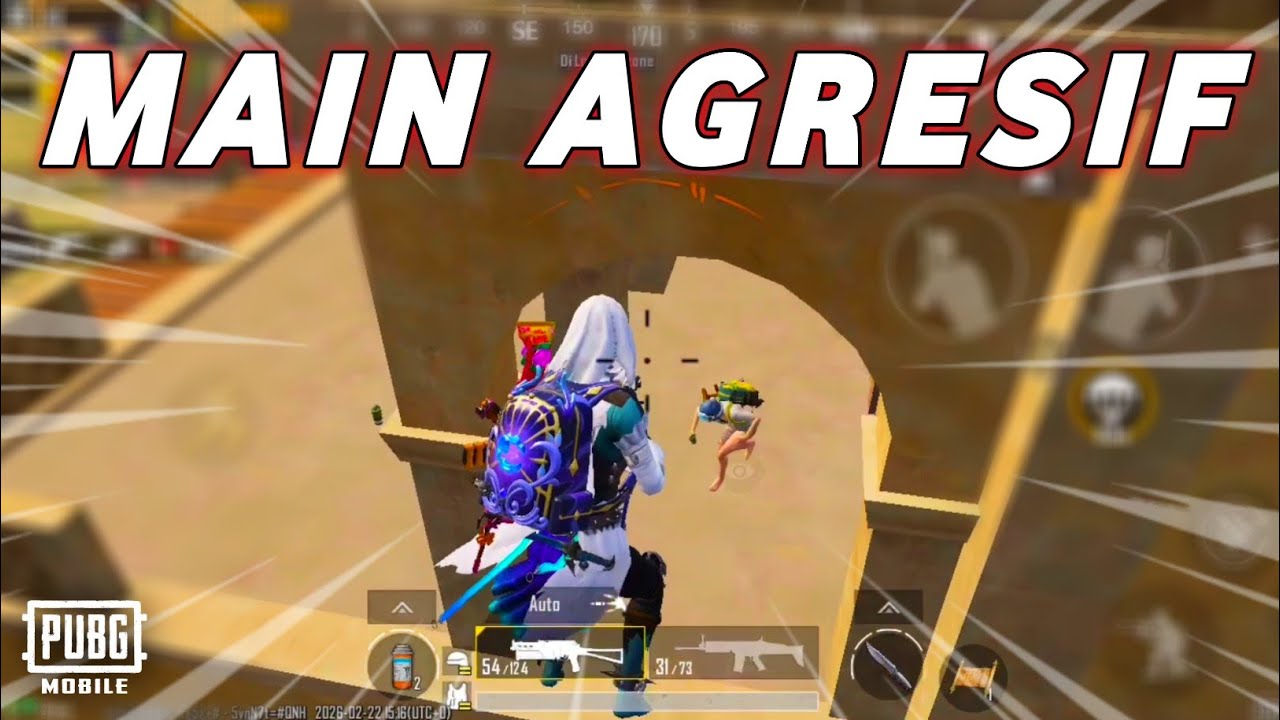 MAIN AGRESIF‼️SIKAT HABIS MUSUH TANPA SISA | PUBG MOBILE