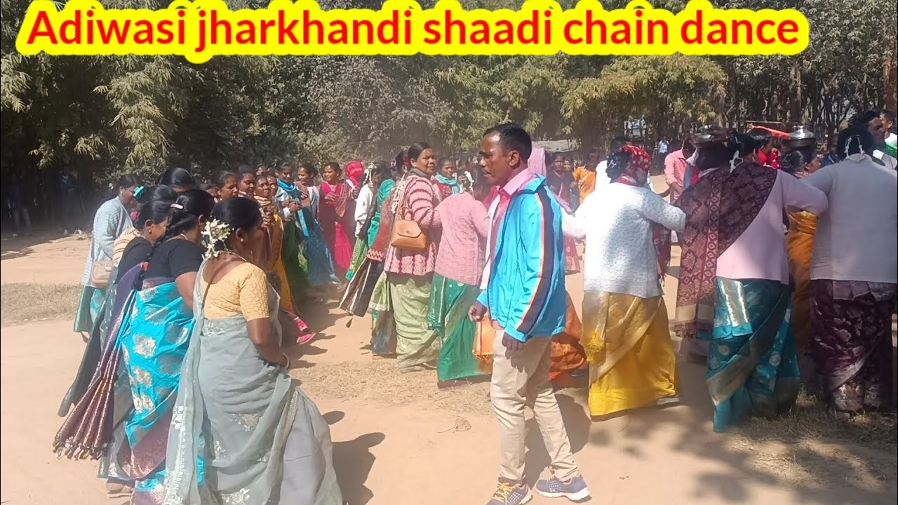 Adiwasi jharkhandi shaadi chain dance #kongari family mundari vlogs #khunti #jharkhand #india