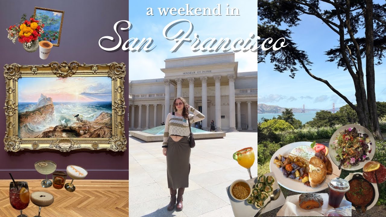 girls’ weekend in the the city | food, shops, and a museum🌹🌁🚃
