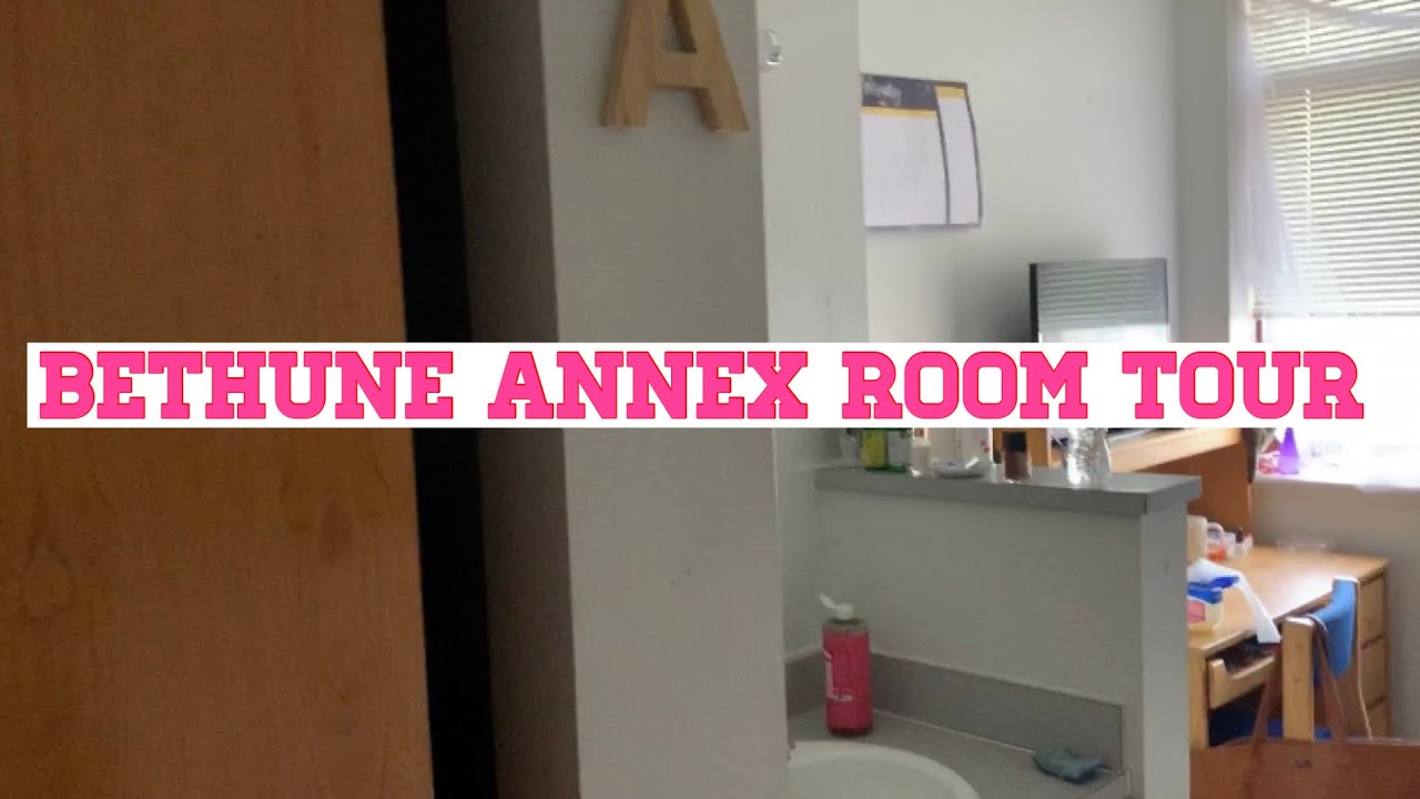 HOWARD UNIVERSITY ❤️💙| BETHUNE ANNEX ROOM TOUR | AJA JULIA