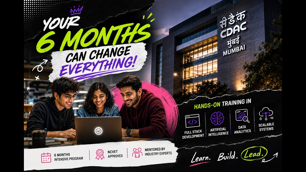 Why Everyone Is Talking About CDAC Mumbai | Fastest Tech Entry? | From Confused to Coder in 6 Months