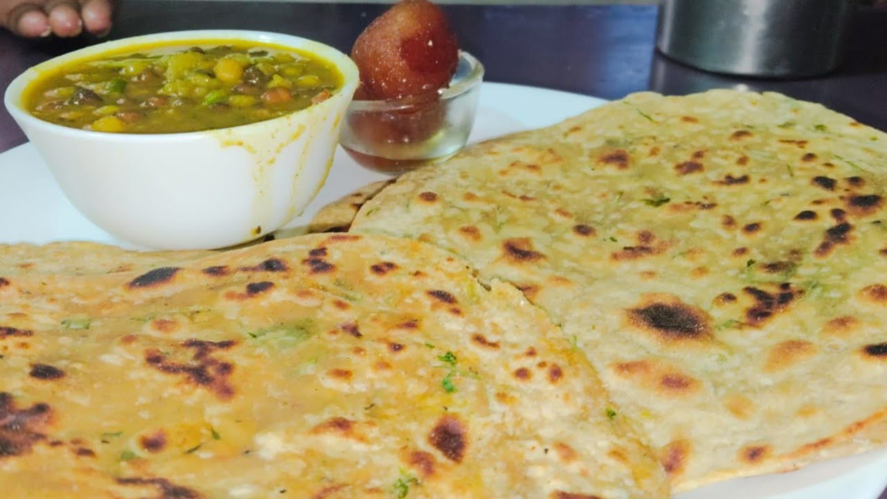 live 🔴🔴 mix matar ke chhole paratha  aur sath mein special lunch ki thali