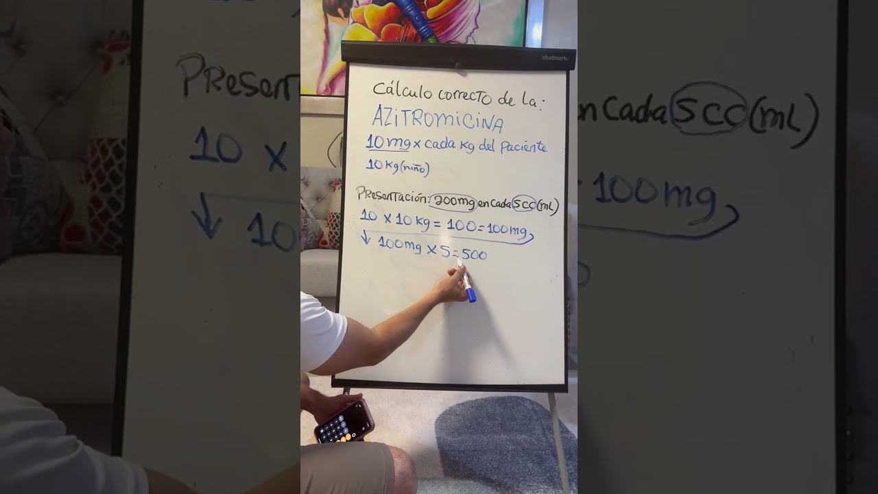 AZITROMICINA, su dosis correcta.