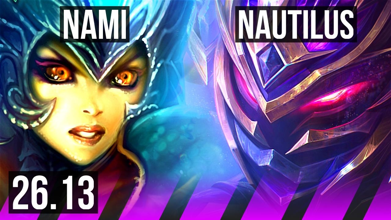 NAMI & Ezreal vs NAUTILUS & Viego (SUP) | EUW Master | 26.13