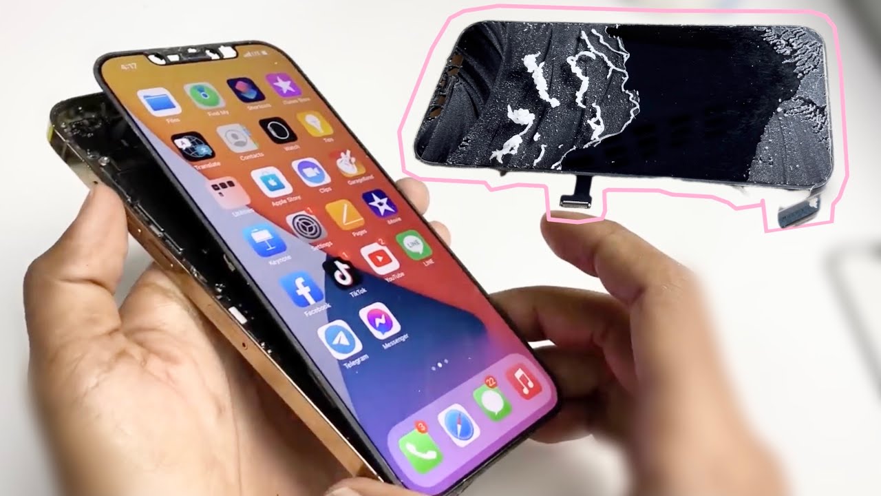 iPhone 12 Pro Max Glass Replacement [ Touch glass Repair ] Front glass Repair …