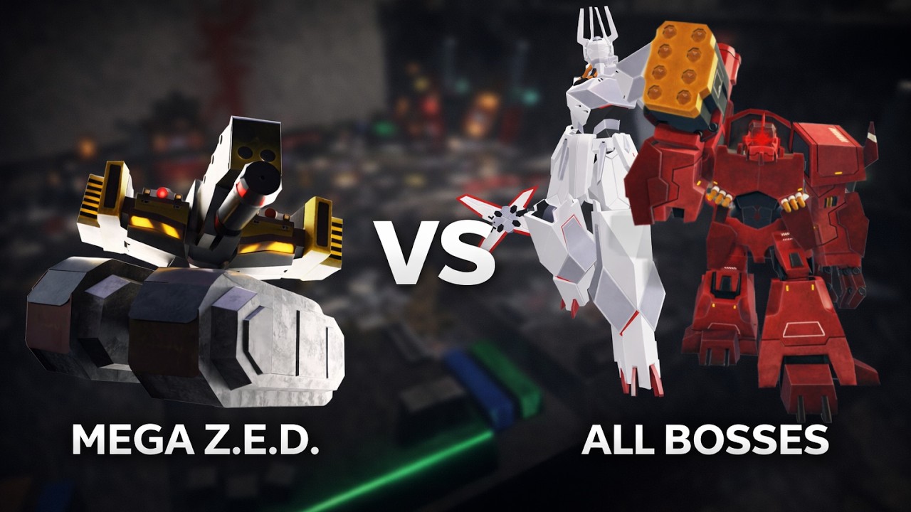 TDX | Mega zed VS All bosses part 3