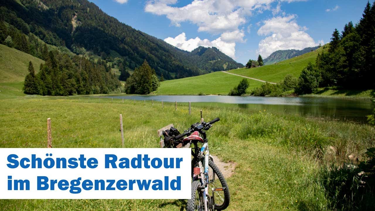 Radtour Bregenzerwald zum sch&ouml;nen Lecknersee