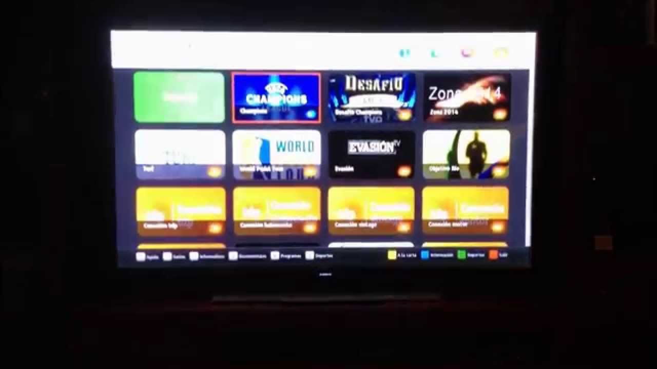 HbbTV en Samsung F7000