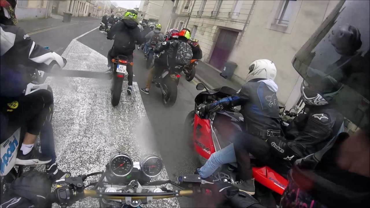 PUCES MOTOS NIORT 2017 | 600 bandit 🔥 Balade 🔥