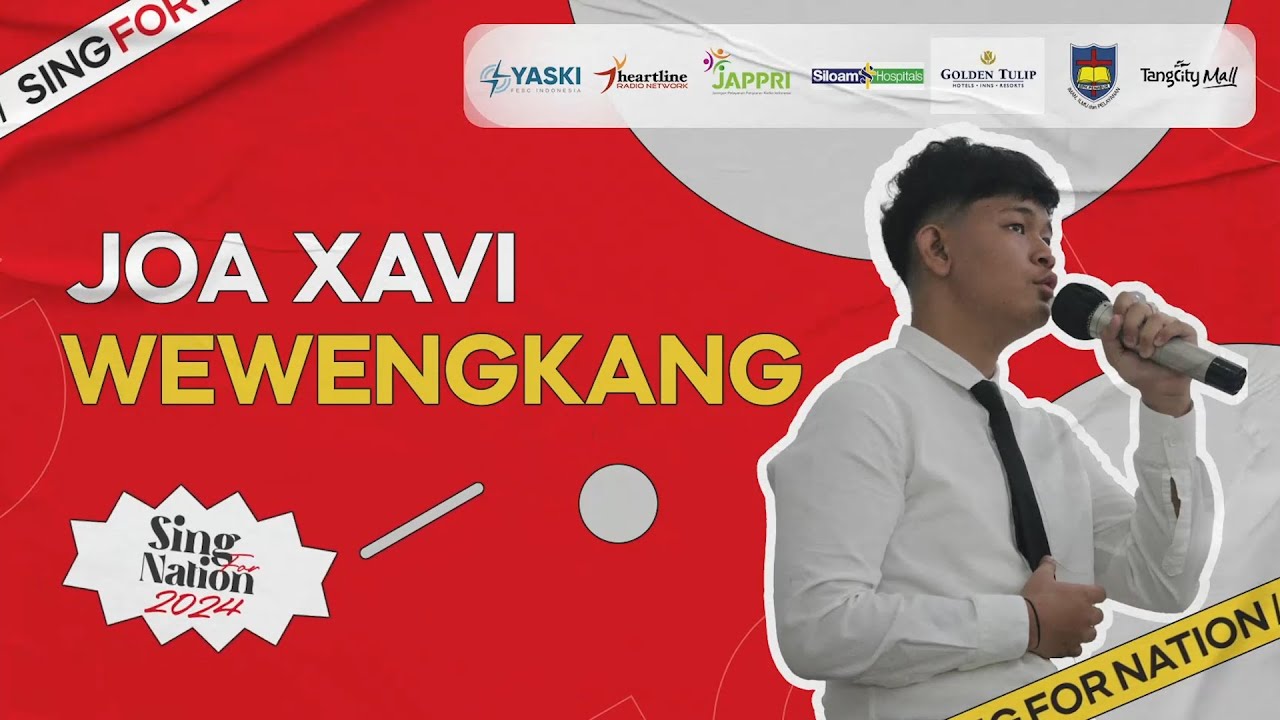 Doa Seorang Anak | Joa Xavi Wewengkang [Finalis Sing for Nation 2024]