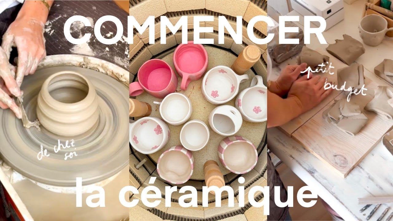 TOUT ce que tu dois savoir pour commencer la c&eacute;ramique en 2025 ★ Quel mat&eacute;riel ? O&ugrave; cuire ? Budget ?