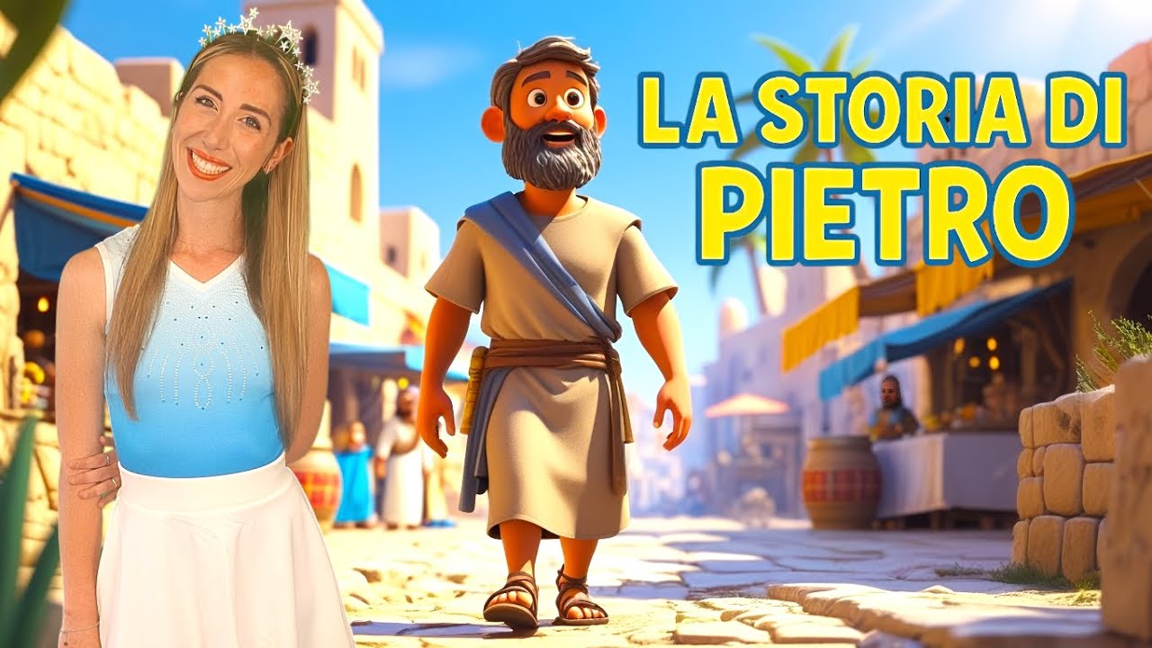 Yada Canta la Storia di Pietro!📖✨Canzone per bambini🎶 | Canzone Cristiana per Bambini 🎶