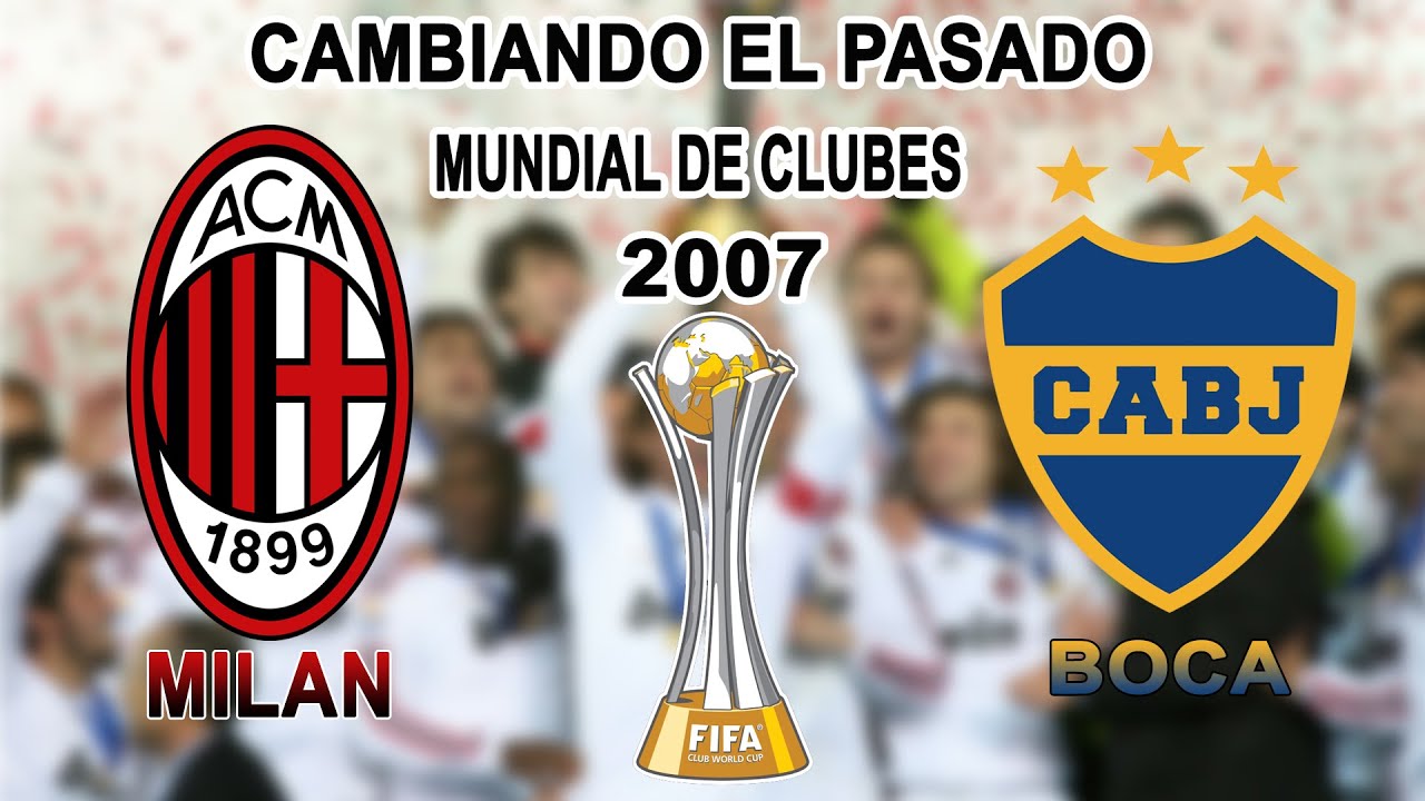 MILAN vs BOCA | CAMBIANDO EL PASADO | MUNDIAL DE CLUBES 2007  PES 6 EURO AMERICANO CLÁSICO
