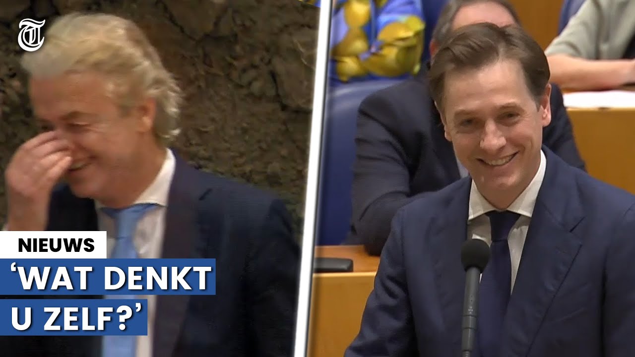 Wilders schiet in de lach na onbedoeld komische vraag