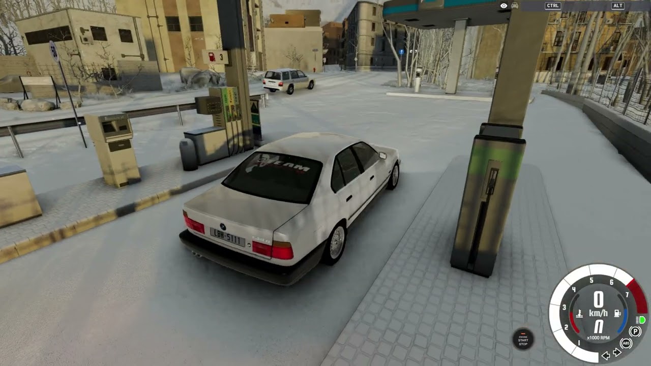 BMW E34 520i: BEAMNG DRIVE