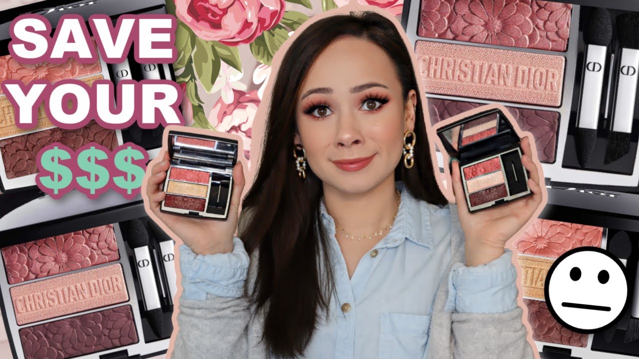 Dior Pure Glow Tri(O)blique Pure Glow Eyeshadow Palettes Spring 2021