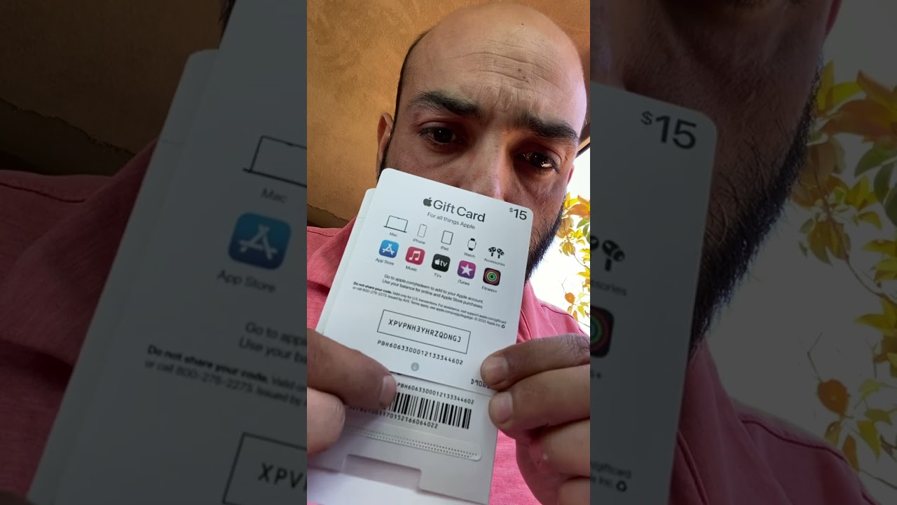 Apple gift card scams