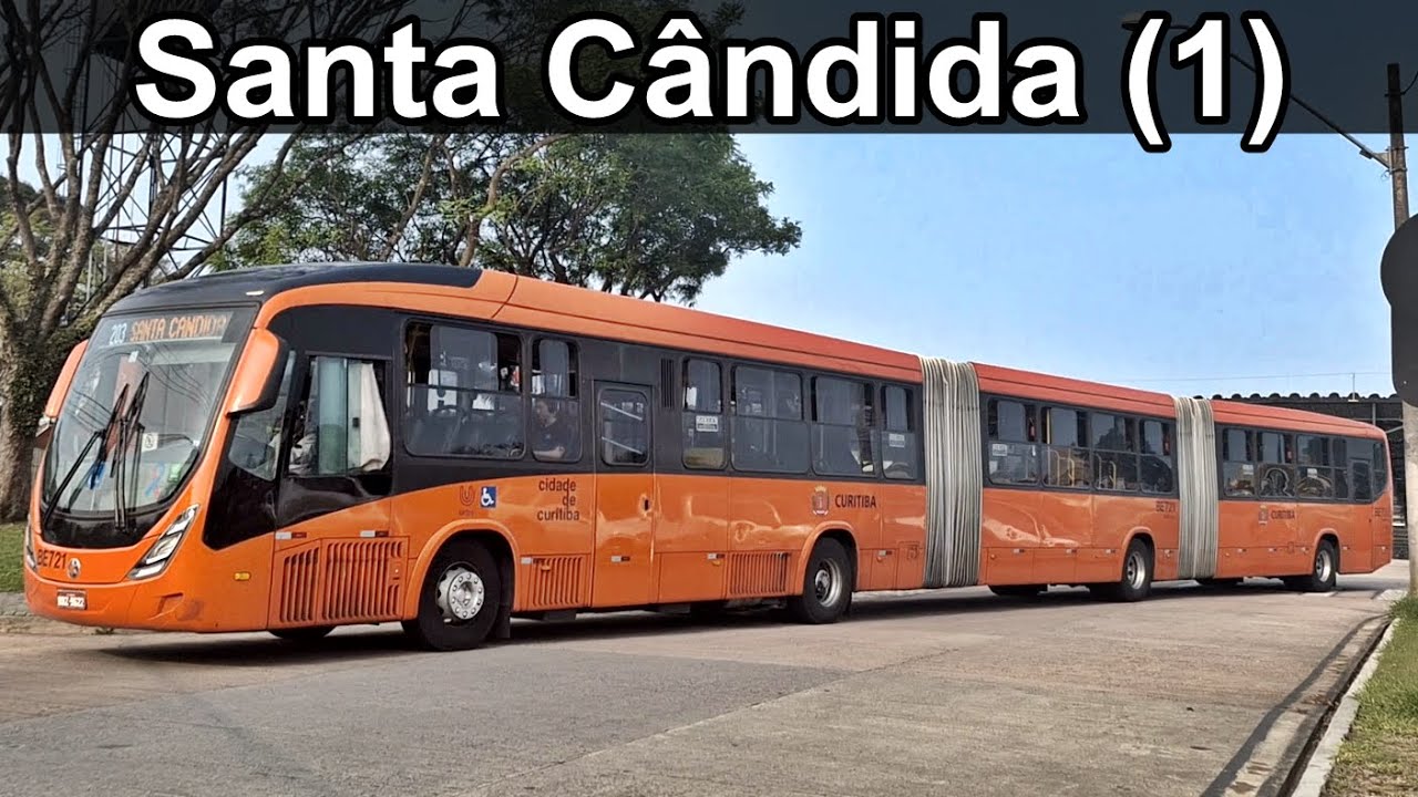 Santa Candida (1) - Movimentação de Ônibus urbanos no terminal - norte de Curitiba - Paraná - URBS
