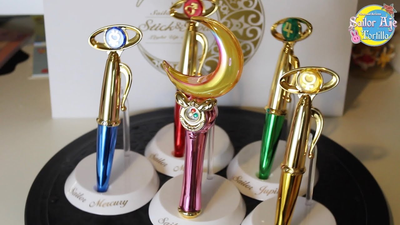 Sailor Moon Fan Club Stick & Rod LED Collector's Set Review セーラームーン
