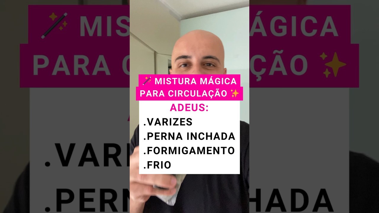 Mistura m&aacute;gica natural para combater a m&aacute; circula&ccedil;&atilde;o. #vidasaudavel #cha #remedionatural