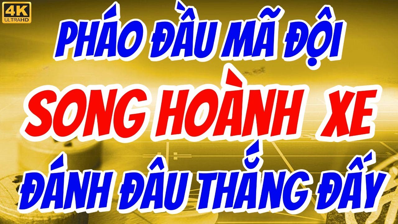 Ván Cờ Pháo Đầu Mã Đội Song Hoành Xe Tấn Công Quá Ghê Sợ | Cờ Tướng Giang Hồ