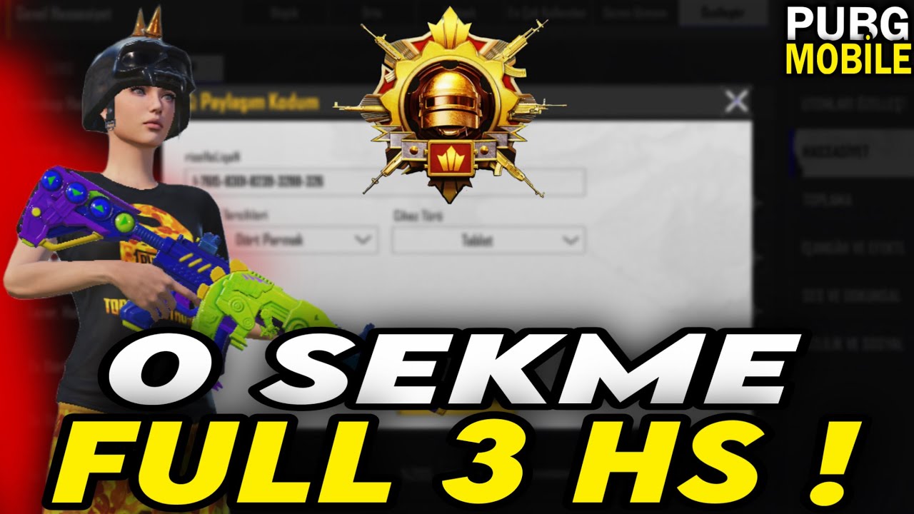 G&Uuml;NCEL HER CİHAZA OLACAK YENİ HASSASİYET VE KONTROL AYARLARIM ! | PUBG MOBİLE 