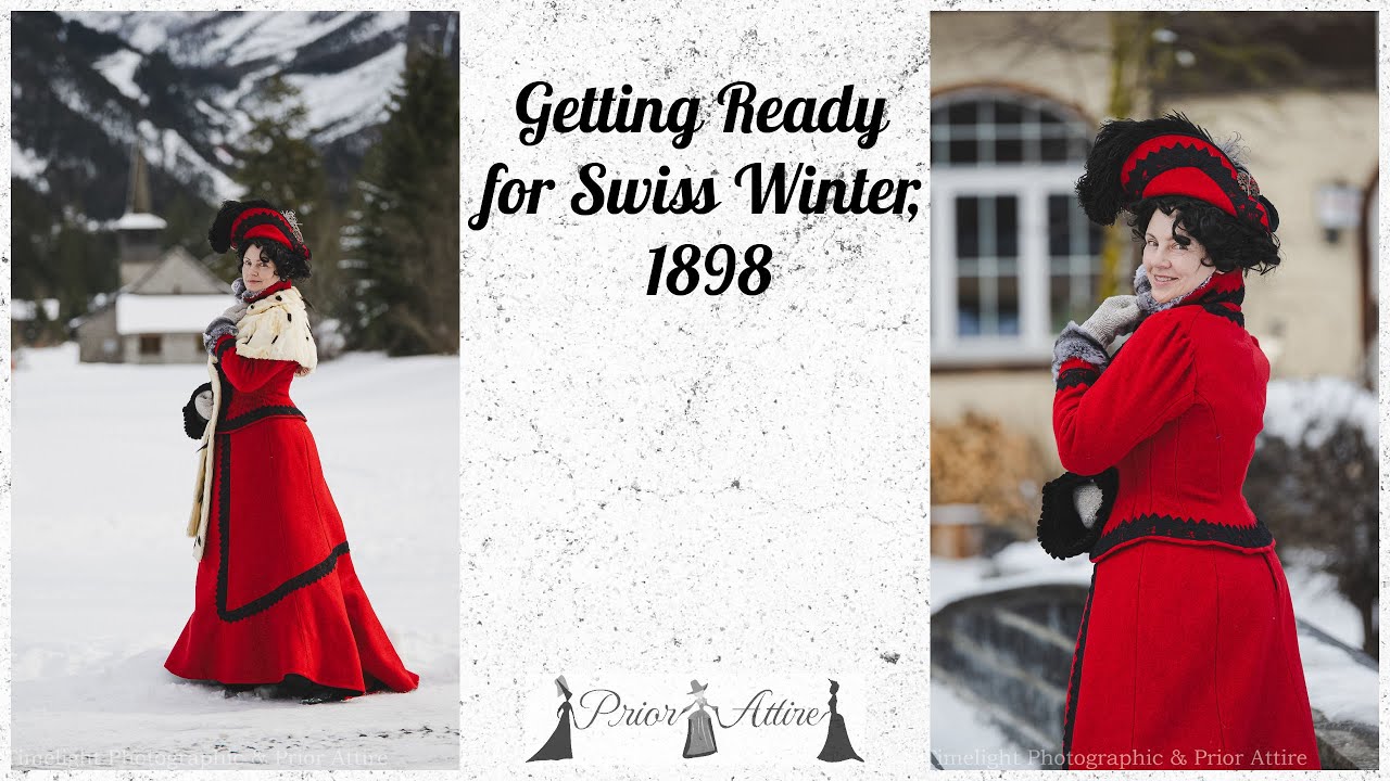 Getting ready for a Swiss winter, 1898