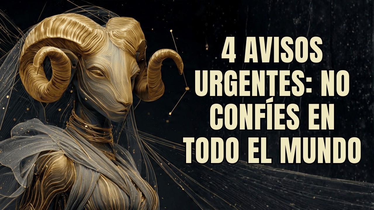 4 Avisos del Ángel de la Guarda de Aries: Ten cuidado con en quién confías