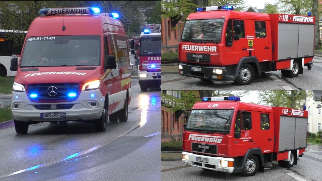 [🚨Dachstuhlbrand im Bad Doberaner Münster/🔊Alarmierung]