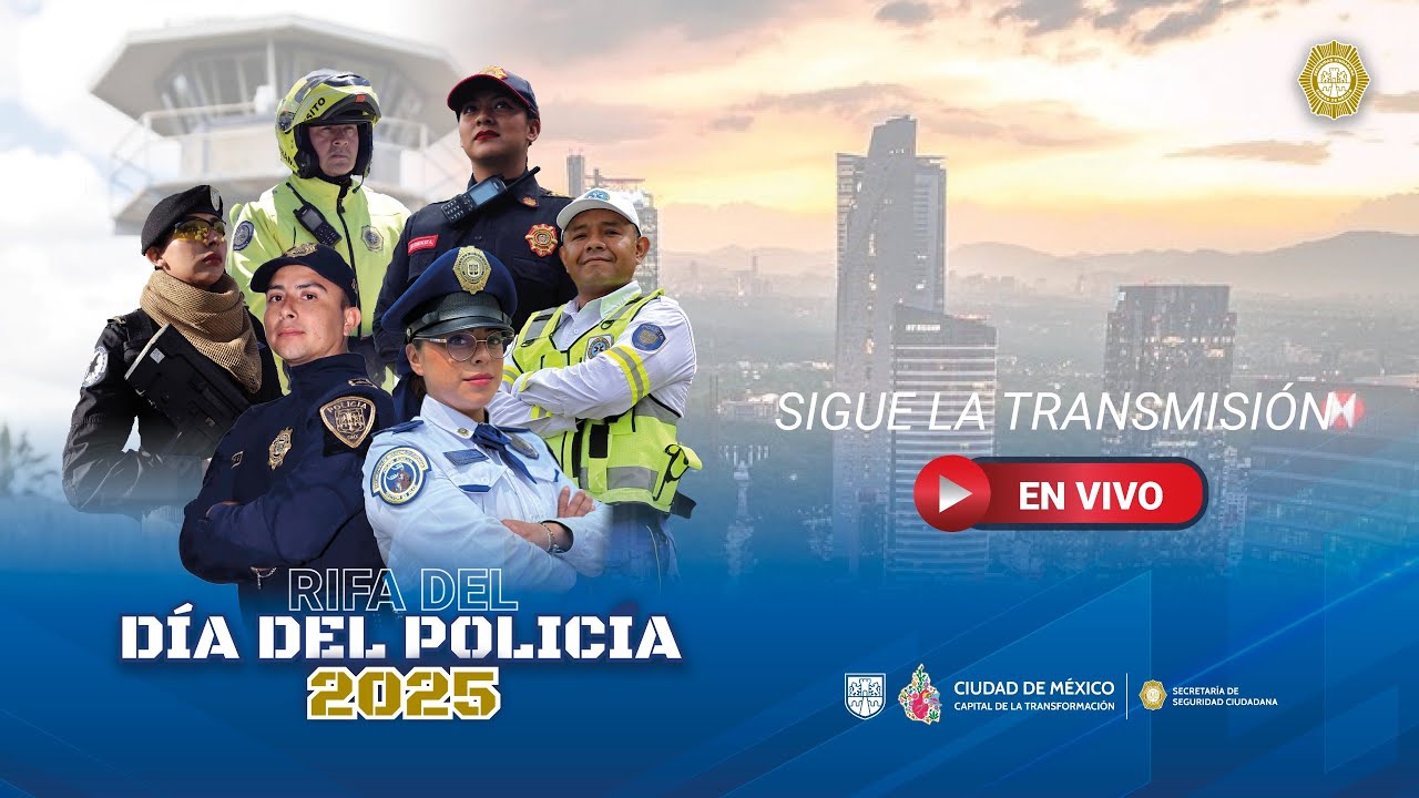 #EnVivo l RIFA DEL D&Iacute;A DEL POLIC&Iacute;A 2025