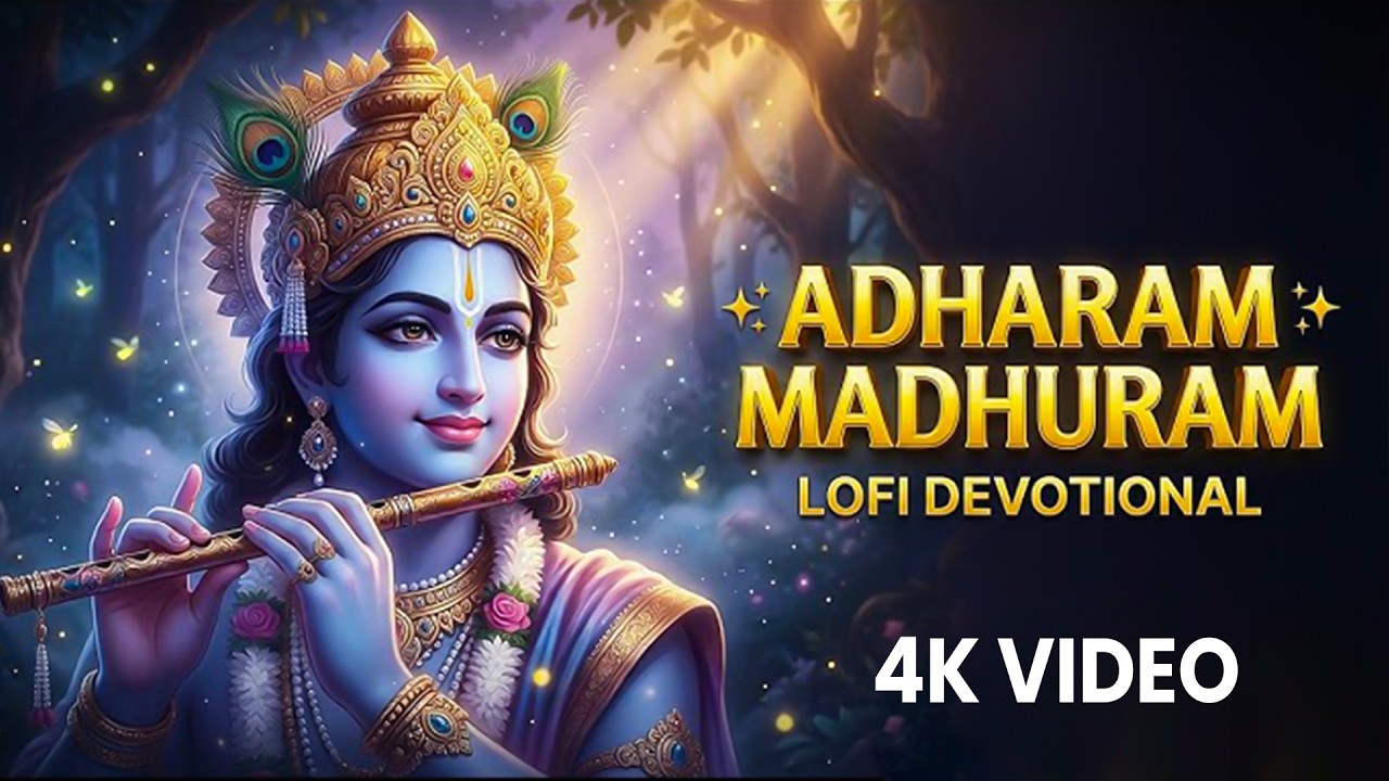 Adharam Madhuram Lofi Krishna Bhajan Bhakti Song Bhajan Song Madhurashtakam