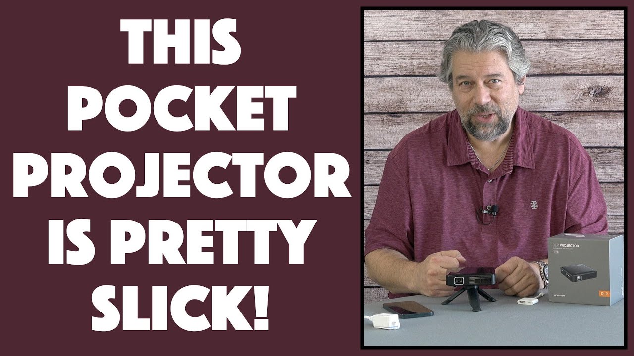 Apeman Mini DLP Projector M4S -- DEMO & REVIEW