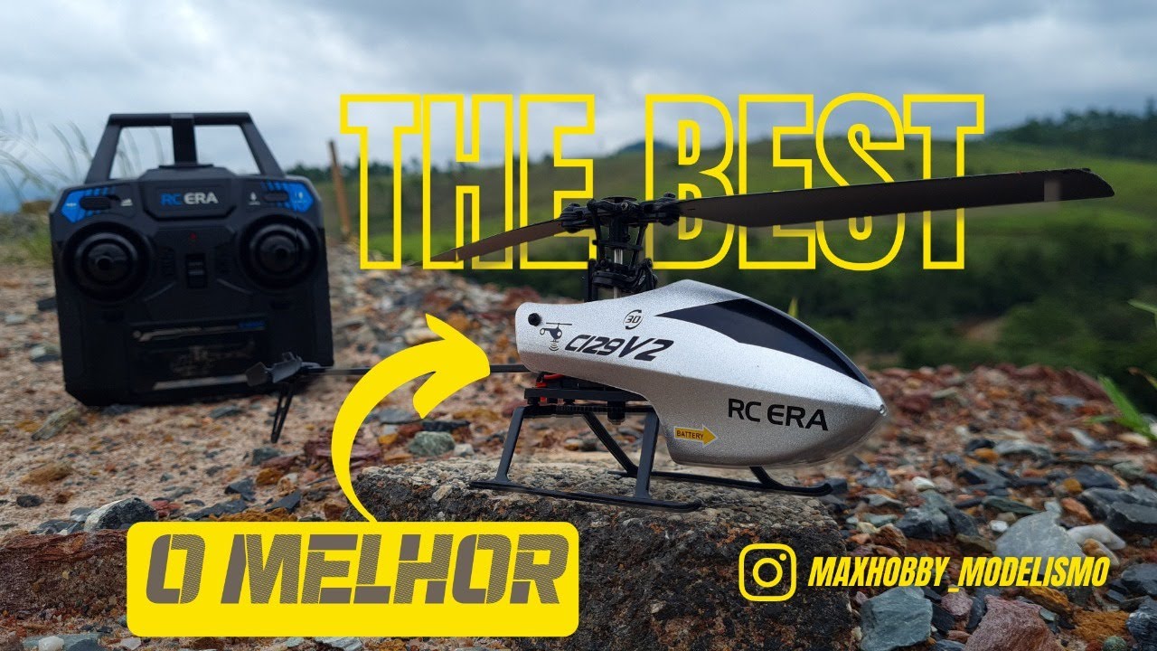 Teste Helicóptero rc O mais RESISTENTE da sua categoria - RC Era C129 V2