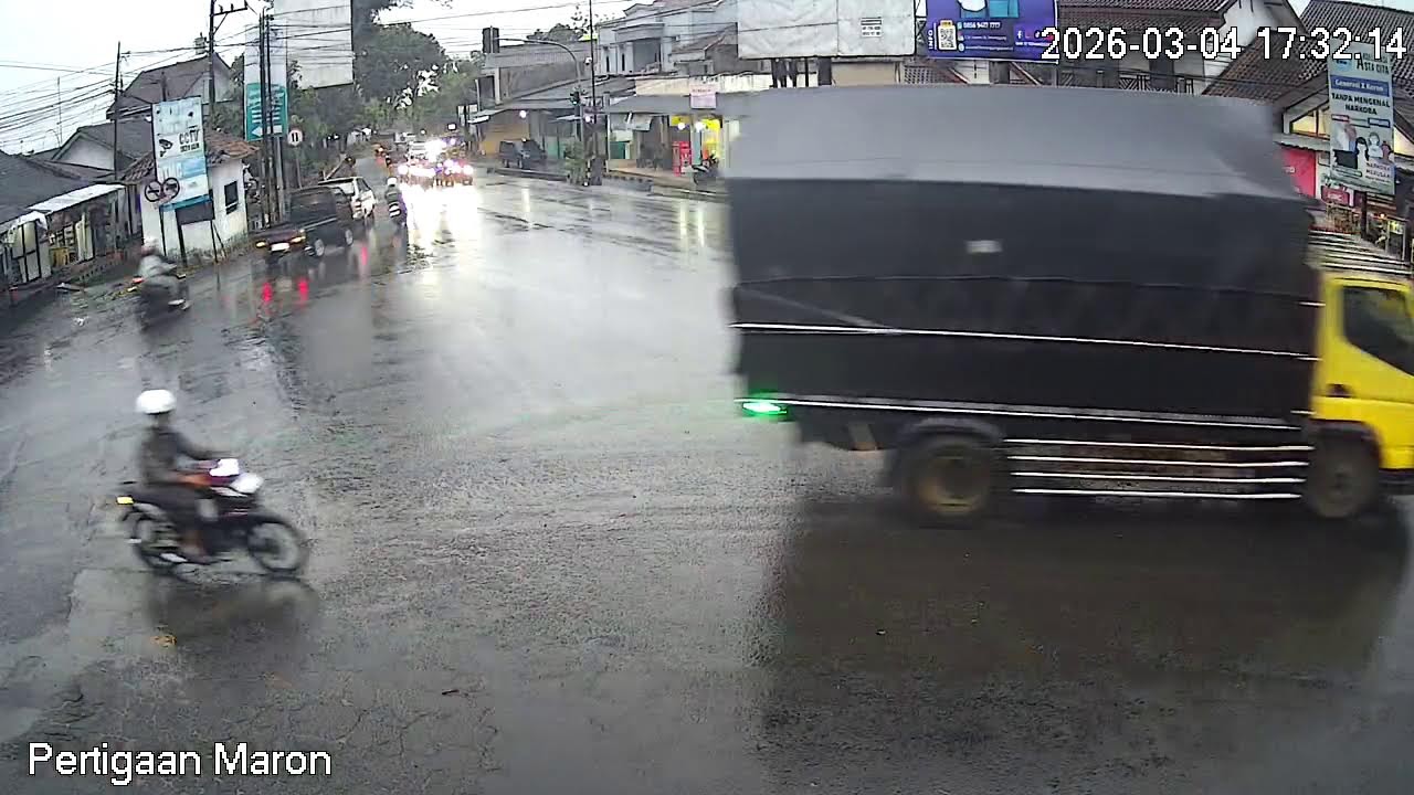 [🛑LIVE] CCTV Pertigaan Maron