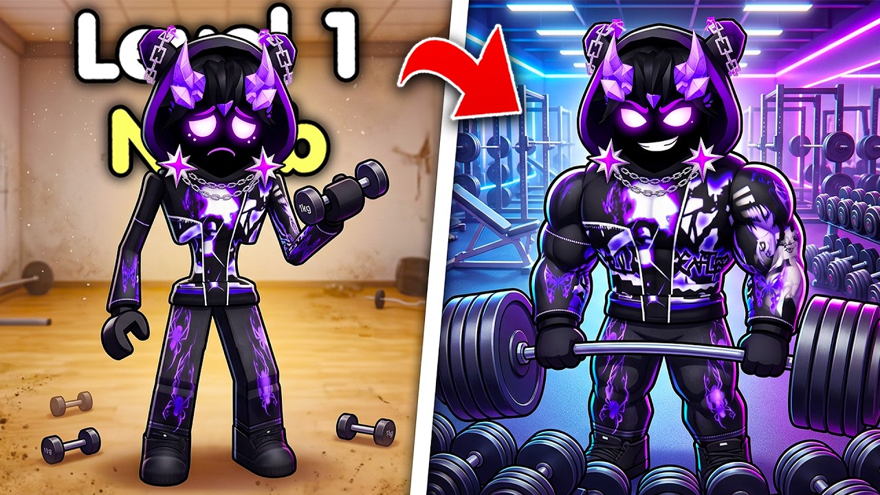 Начинаем заново как НОВИЧОК с секретным OP-трюком в Muscle Legends! (Roblox)