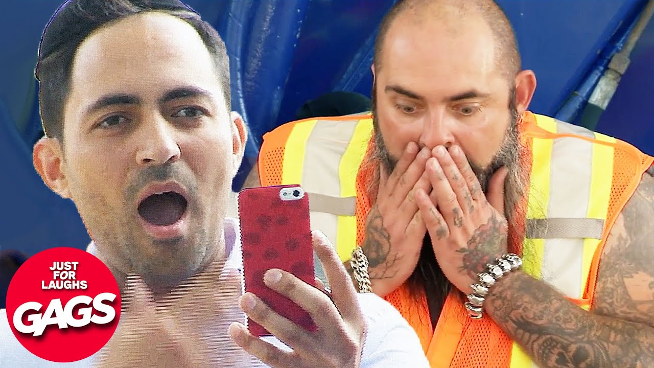 Hot Boyfriend Proposes At Work | Just For Laughs Gags
