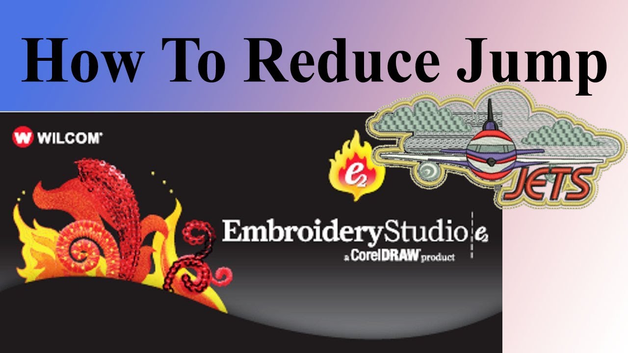 Reduce jump from design in wilcom embroidery studio (Bangla)
