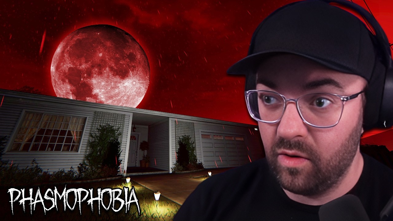 My First BLOOD MOON At The New Tanglewood | Phasmophobia