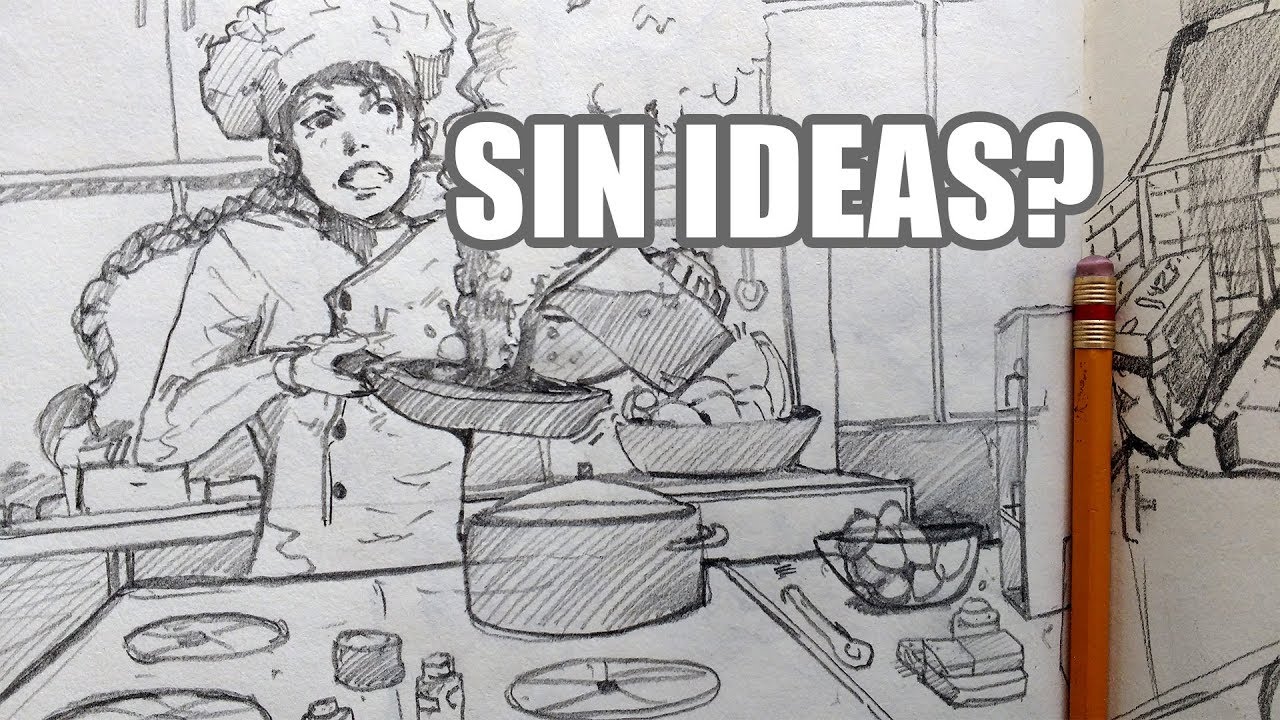 ¿Sin ideas para dibujar?